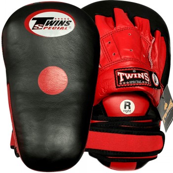 Twins Special PML19 Лапы Боксерские Тайский Бокс "Deluxe Punching Mitts" Черные